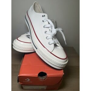 New Convers Chuck 70 Canvas - Unisex M 8/ W 10White/Garnet/Egret